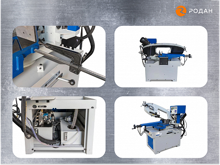 Полуавтоматический ленточнопильный станок для резки металла MetalTec BS 270 SA